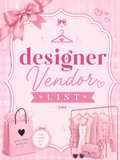 Designer Vendor List