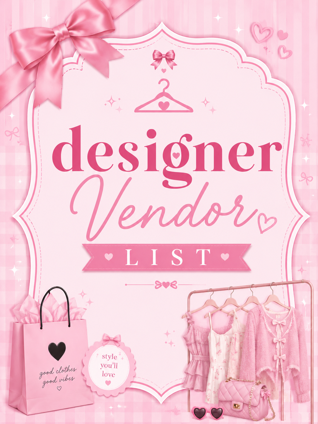 Designer Vendor List