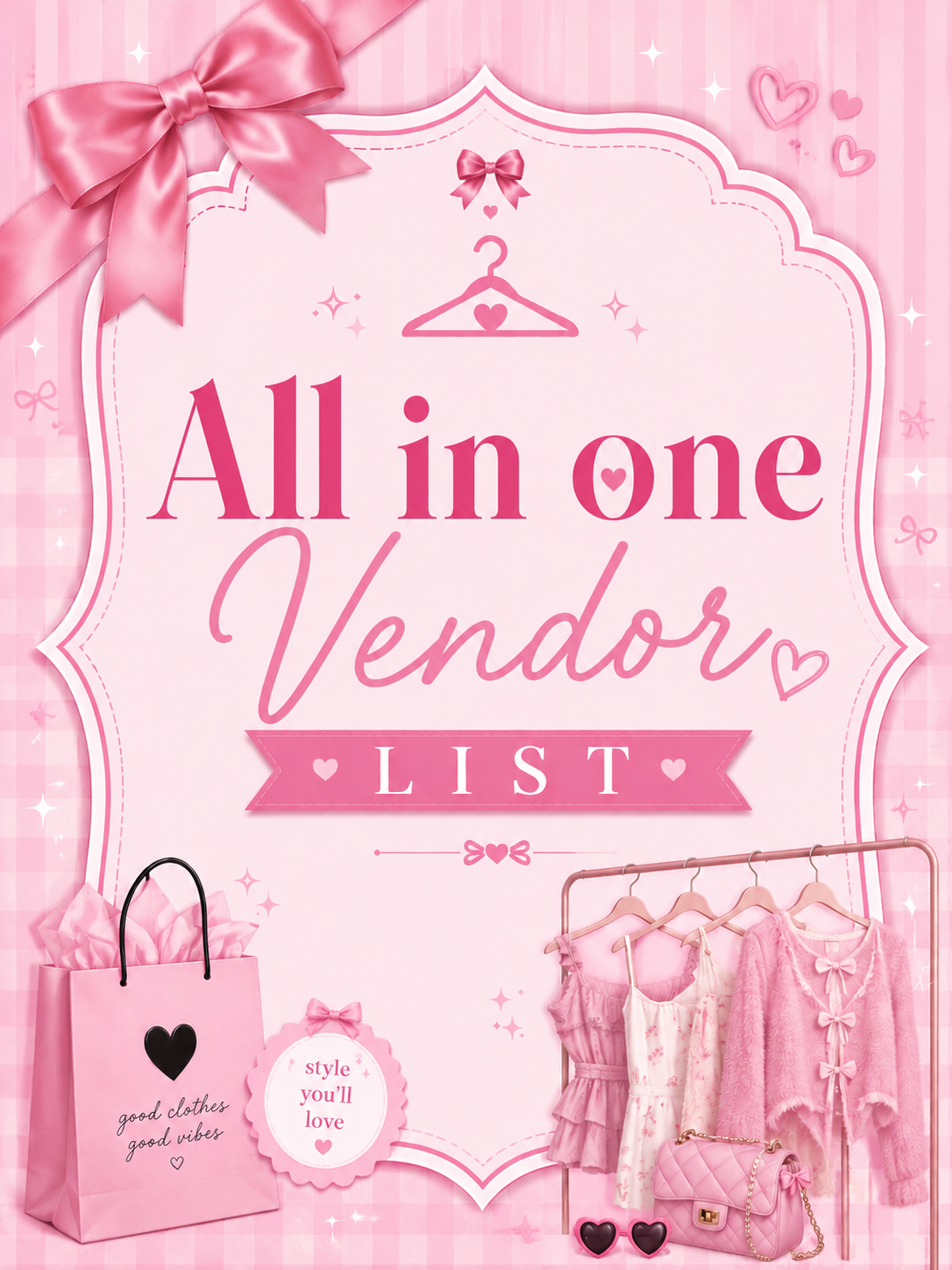 ALL IN ONE VENDOR PACKET